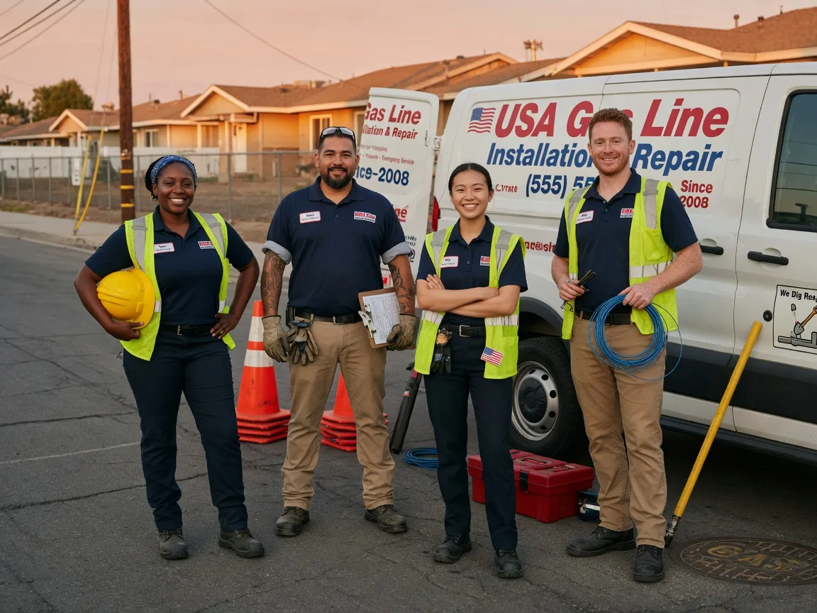 Gas Line Installation company in La Rue, OH